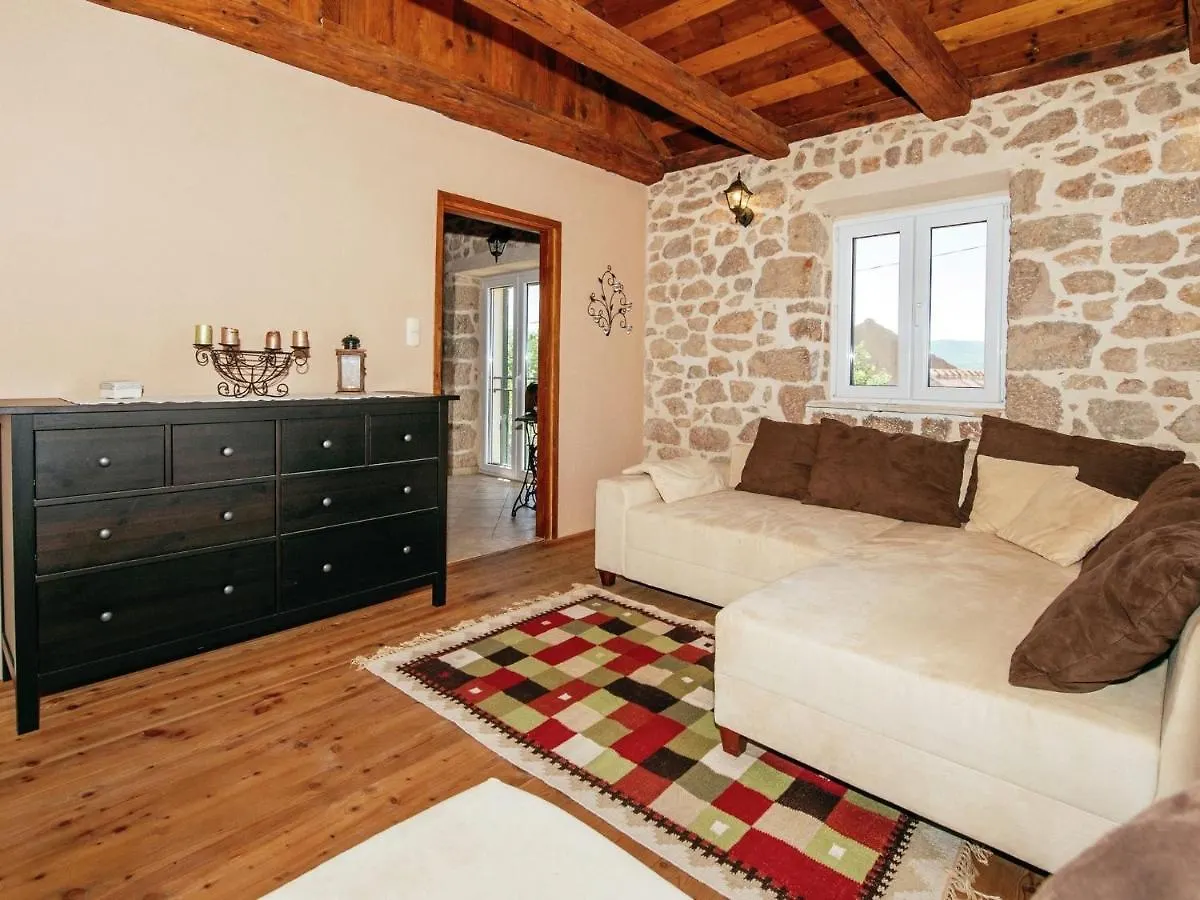 Stone House Near River Canyon Obrovac