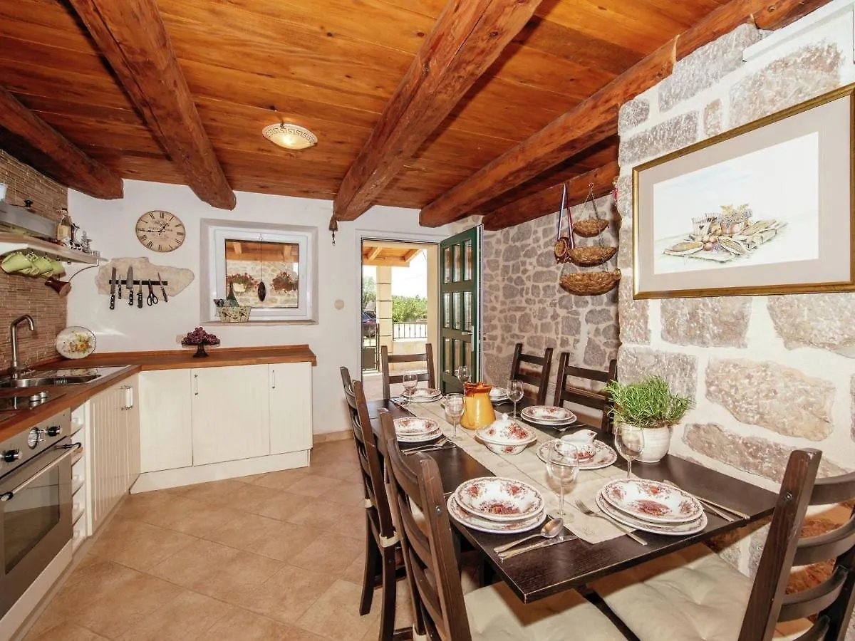 Stone House Near River Canyon Obrovac